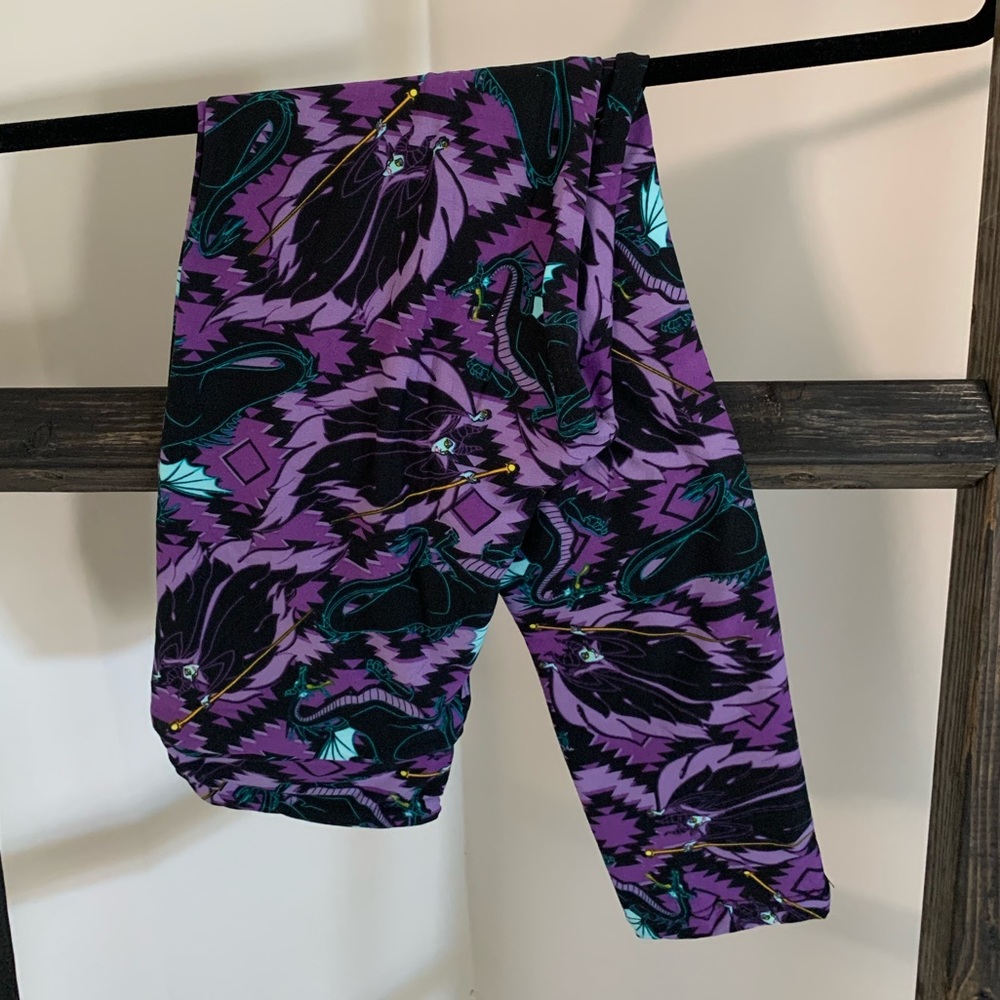 NWOT LulaRoe Tween Maleficent Leggings